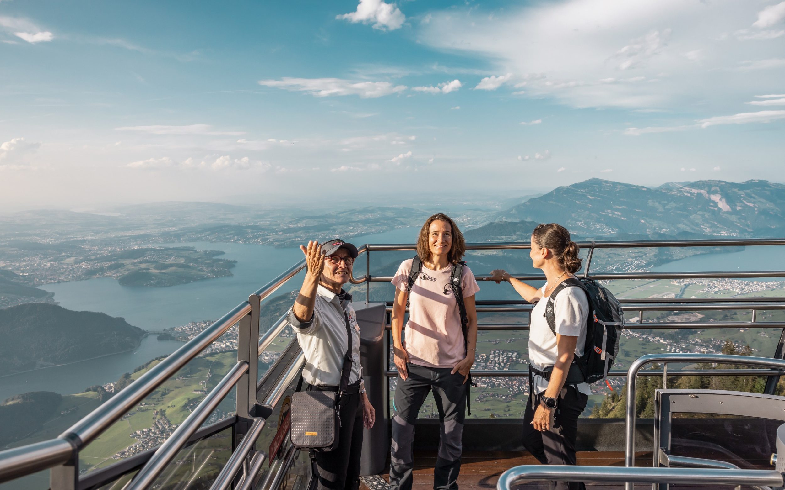 The Cabrio cableway, Stanserhorn, Switzerland