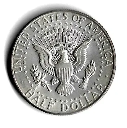 1964 Kennedy Half Dollar MS68 Business Strike: Rarity by Condition (collezione monete Albertomos, CC BY 4.0)