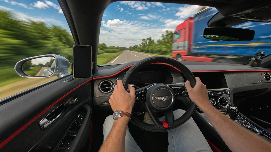 Bentley Continental GTC Speed top speed on the Autobahn