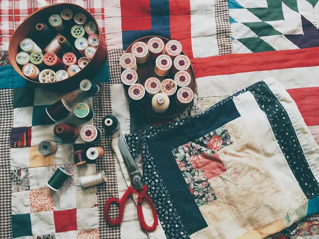 8. A Quilt Made by Hand, Piece by Piece (Image Credits: Unsplash)