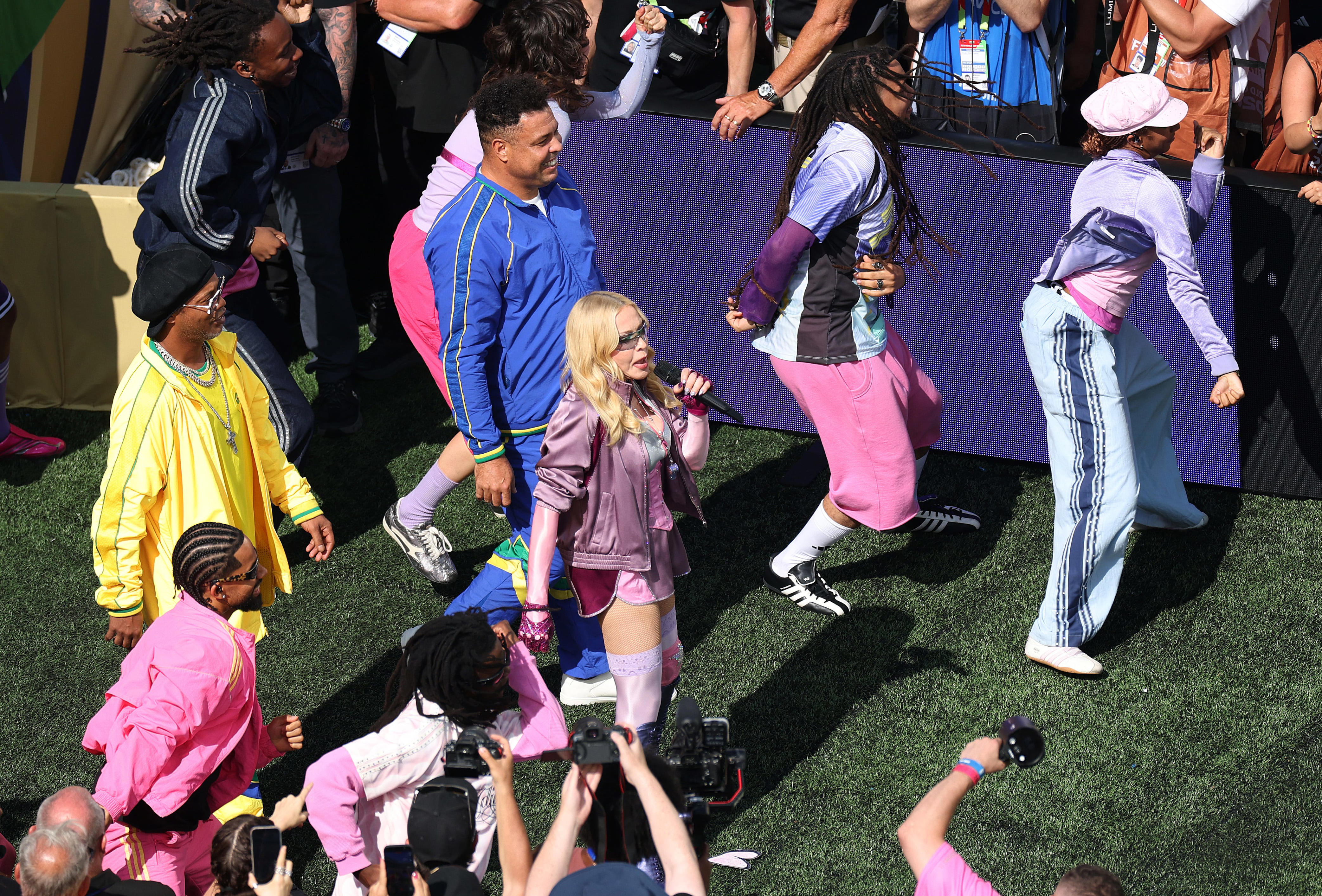 Best images from World Cup halftime show featuring Madonna, Justin Bieber