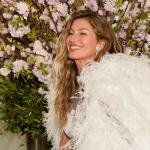 Gisele Bündchen at The Carlyle Hotel before the 2023 Met Gala: Karl Lagerfeld: A Line of Beauty on May 1, 2023 in New York, New York.