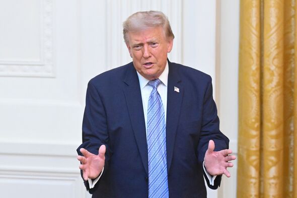 Donald Trump claims perfect health amid visible bruising on hands