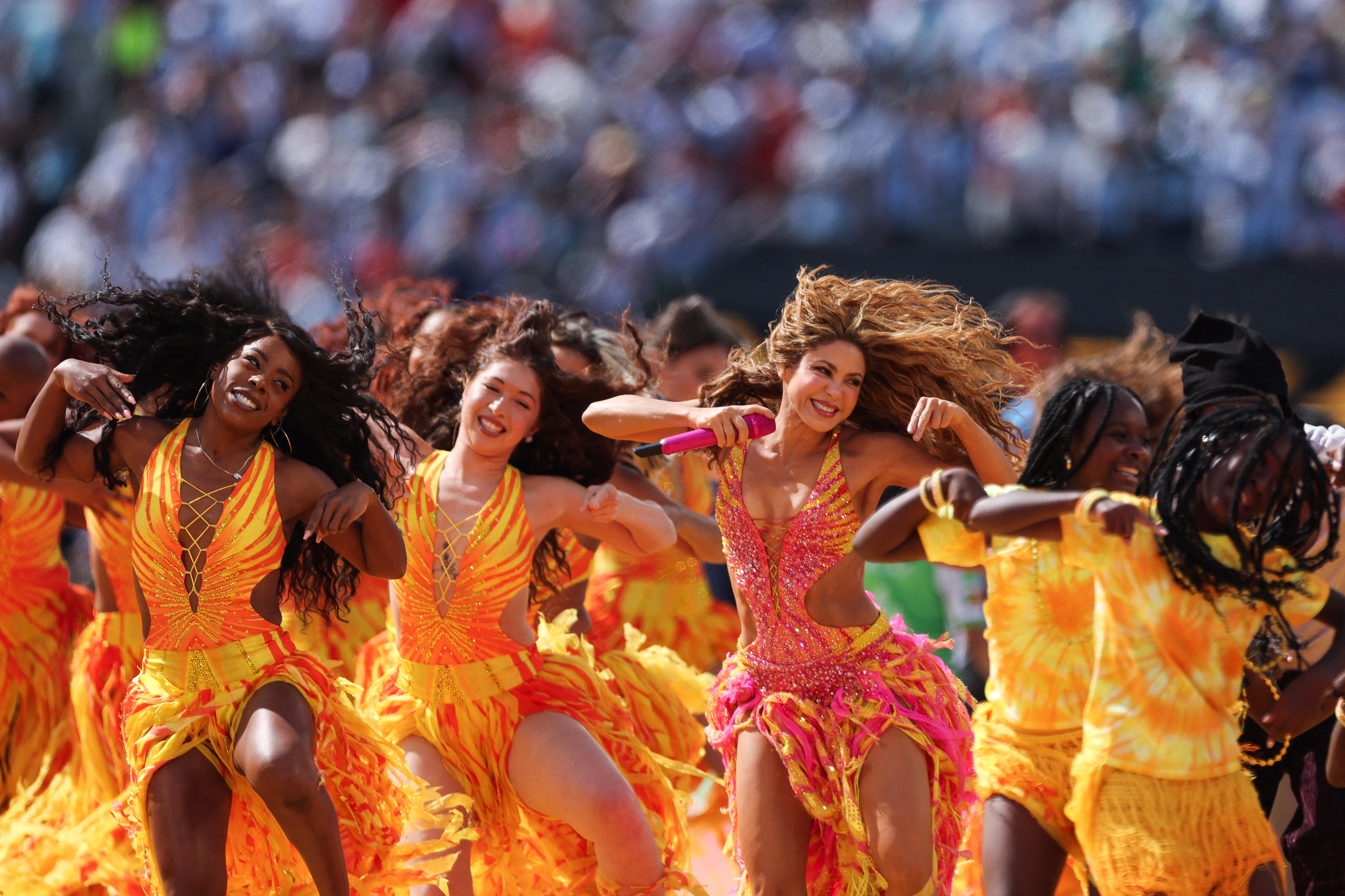Best images from World Cup halftime show featuring Madonna, Justin Bieber