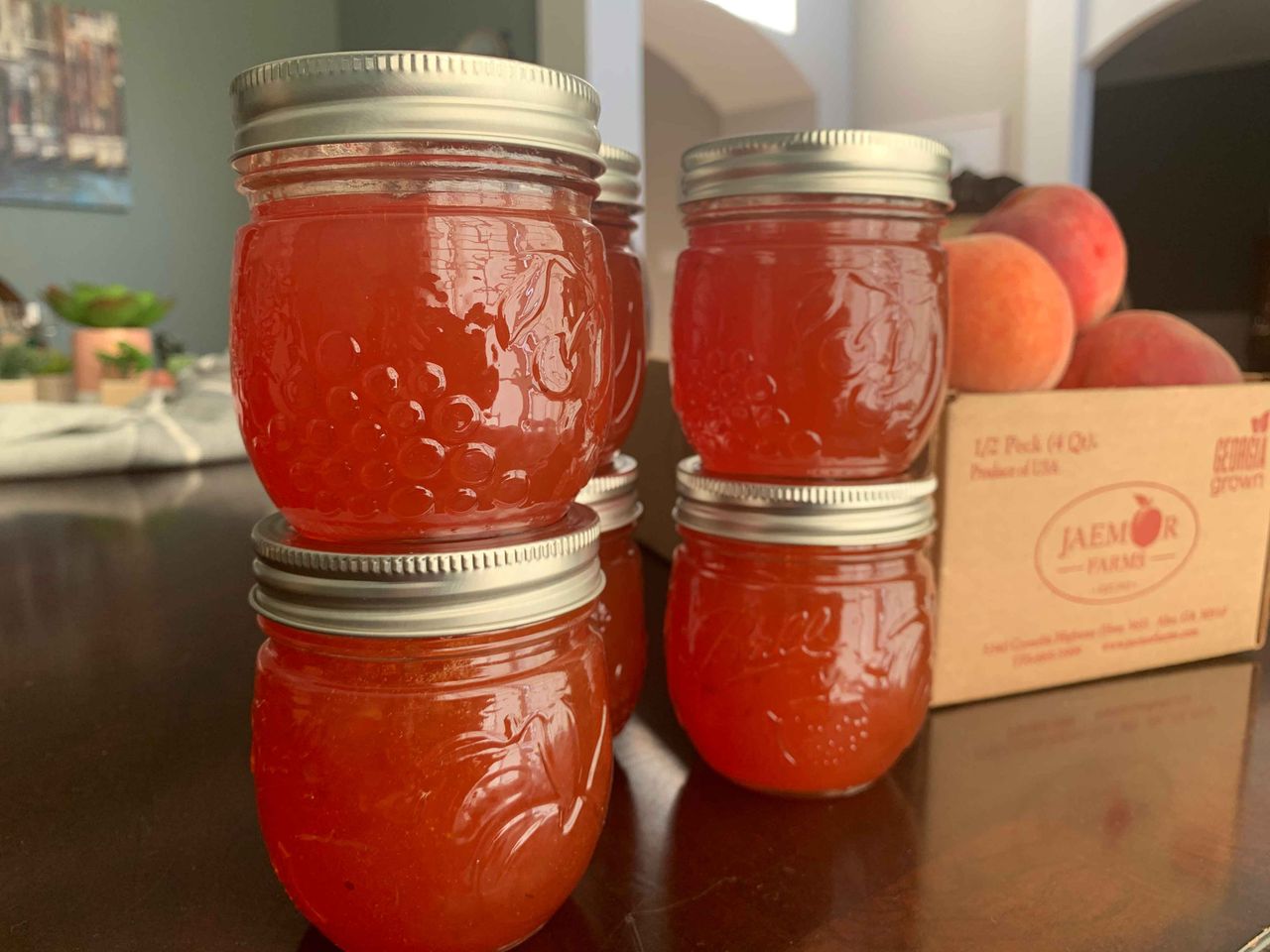 Ginger-Peach Jam