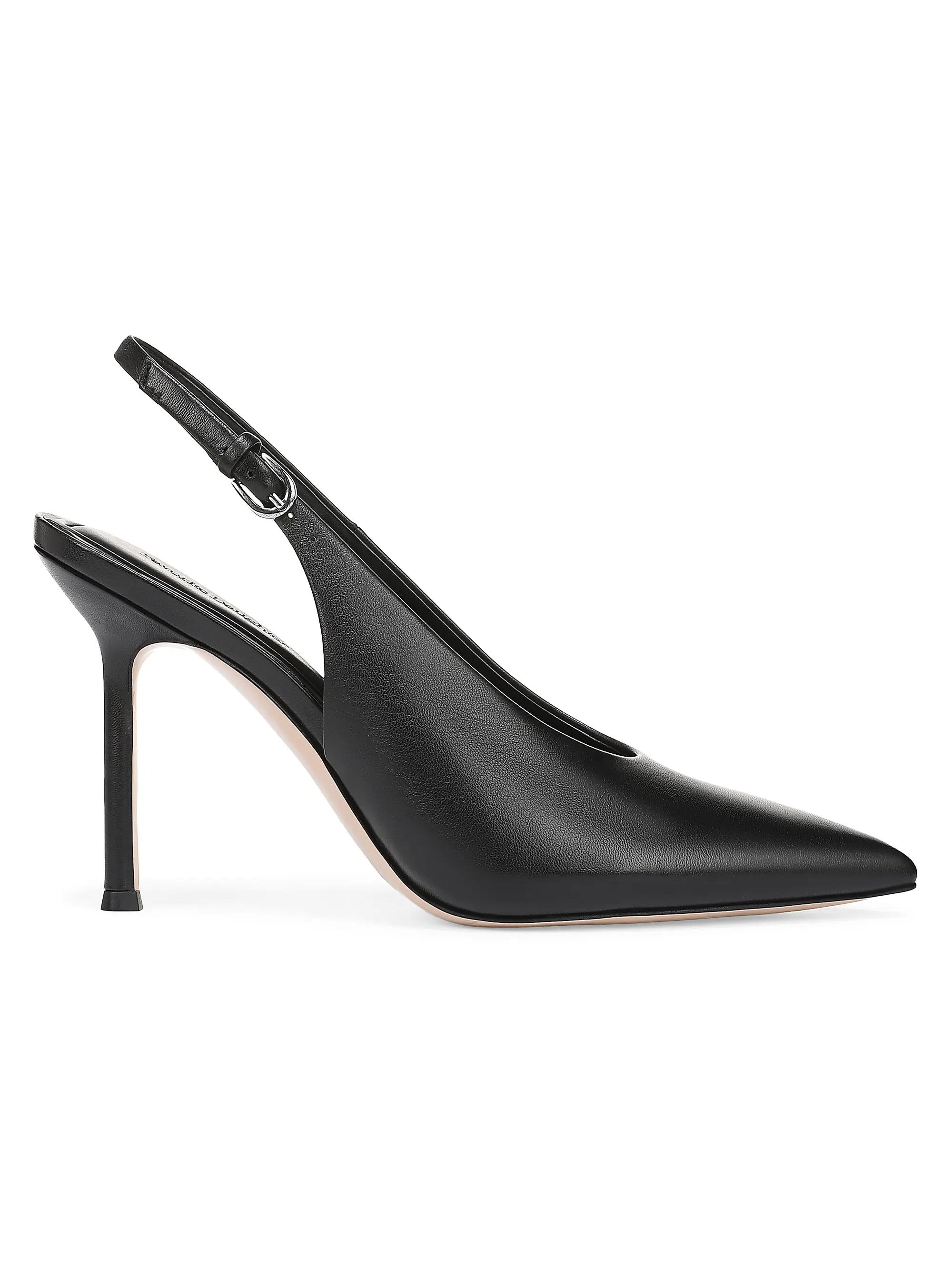 Remy 95mm Leather Slingback Pumps