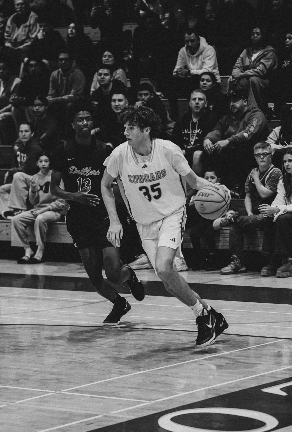 Horror on California college basketball court as 6ft 9in teen star suddenly collapses