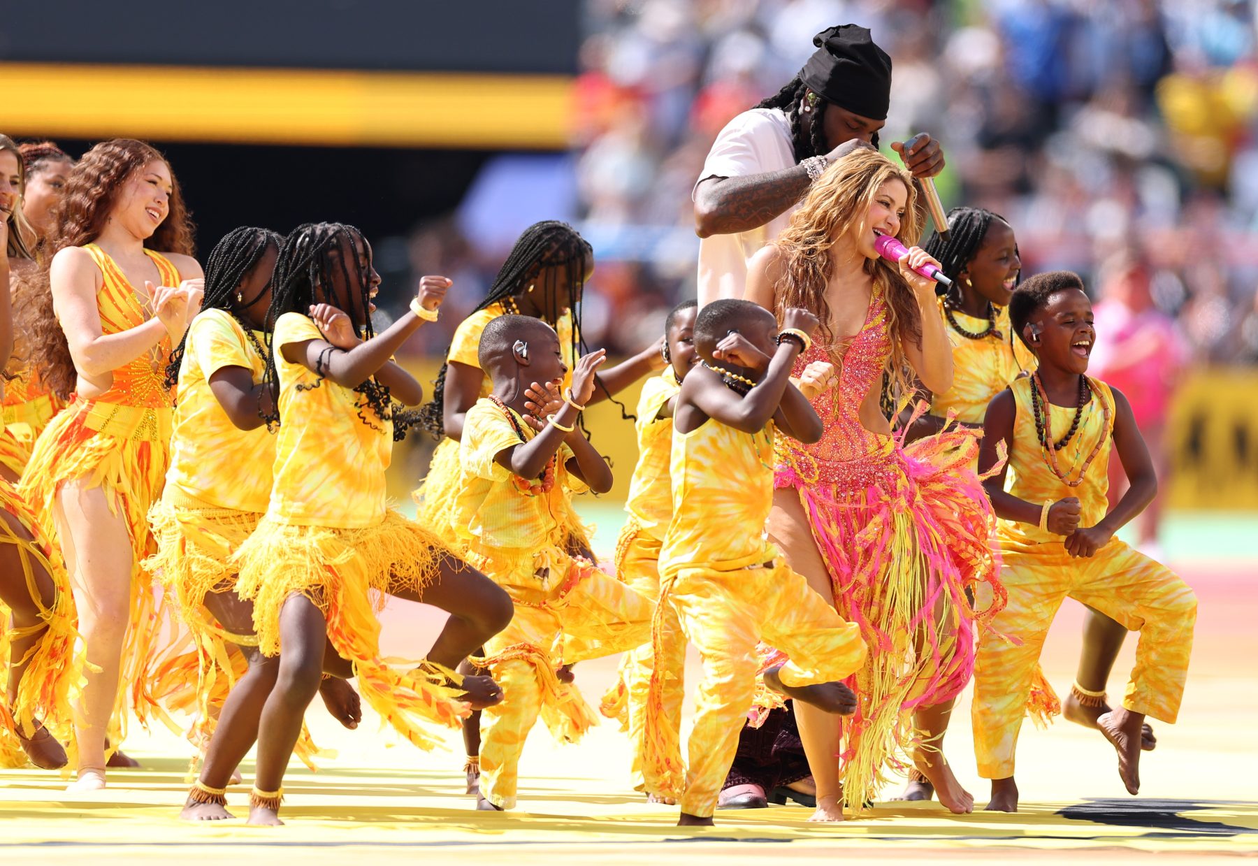 Shakira and Burna Boy Deliver the Show’s Clearest Crowd-Pleaser