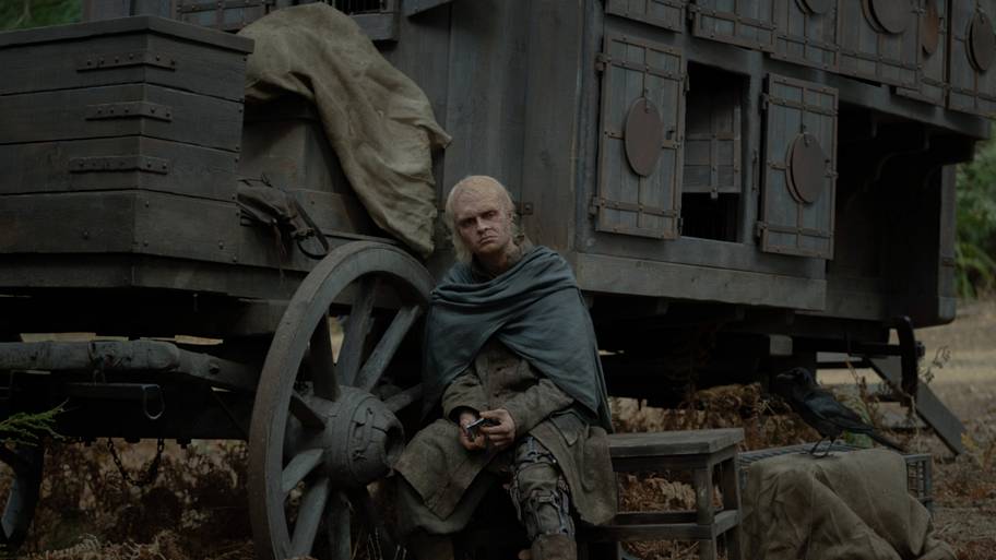 Tom Glynn-Carney as Aegon Targaryen in House of the Dragon season 3 episode 5.