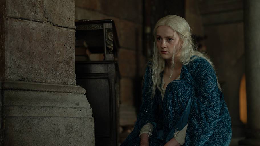 Phia Saban as Helaena Targaryen in House of the Dragon season 3 episode 5
