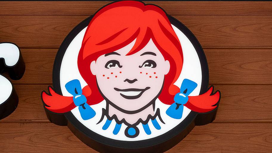 Sign For Fast Food Brand Wendy's