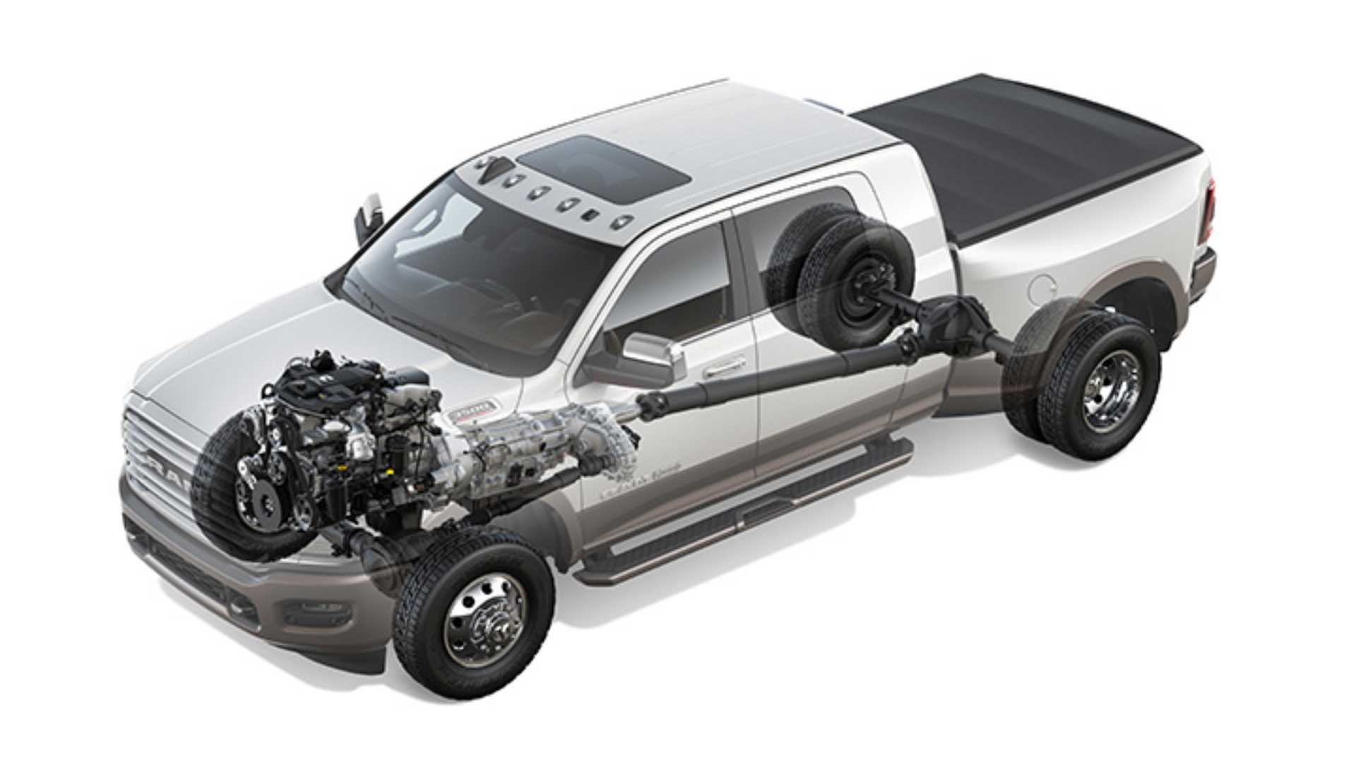 2019 RAM 3500 Heavy Duty powertrain