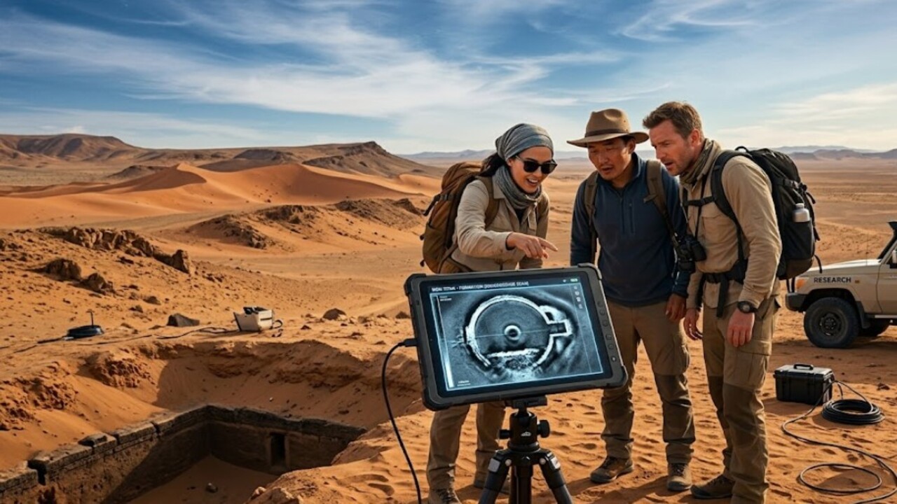 Uma descoberta feita por tecnologias espaciais reacendeu mistérios no deserto da Mongólia