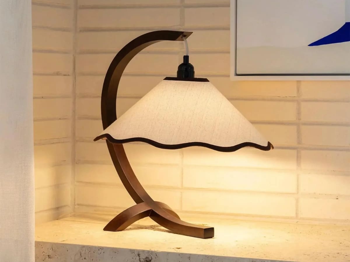 Kira table lamp - the entryway piece we refused to let slip us by