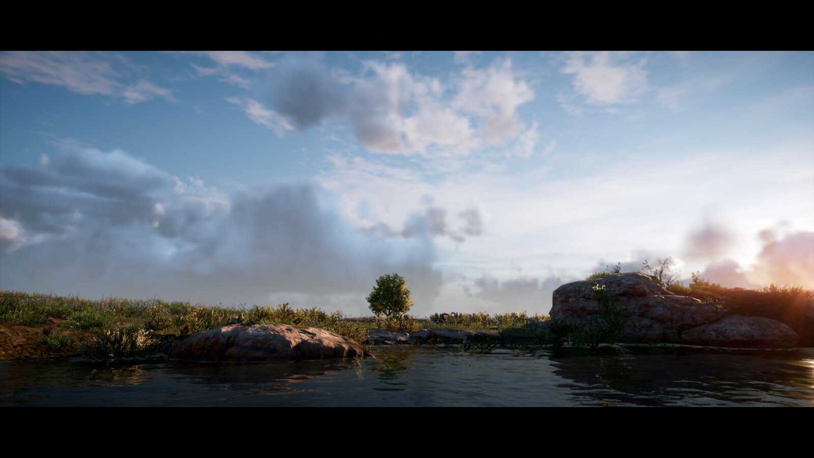 Image shows a reshade for AC Origins