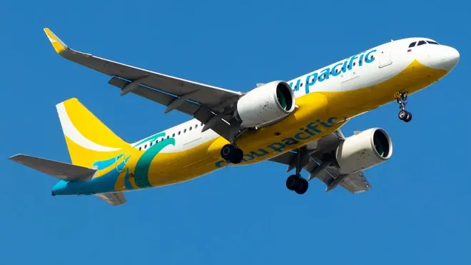 Theo thông tin Cebu Air Inc. công bố ngày 16-7, máy bay được Vietnam Airlines thuê từ ngày 15-7 đến 7-9-2026 - Ảnh: Cebu Pacific
