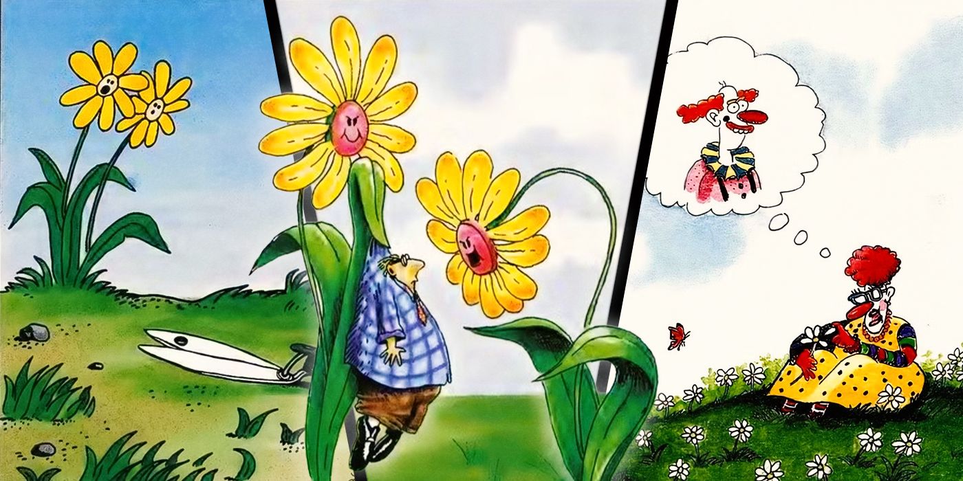 The funniest Far Side comics featuring flowers, ranked