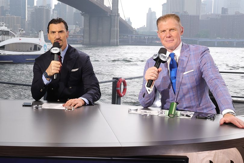 Zlatan Ibrahimovic and Alexi Lalas have been part of the FOX crew throughout the World Cup