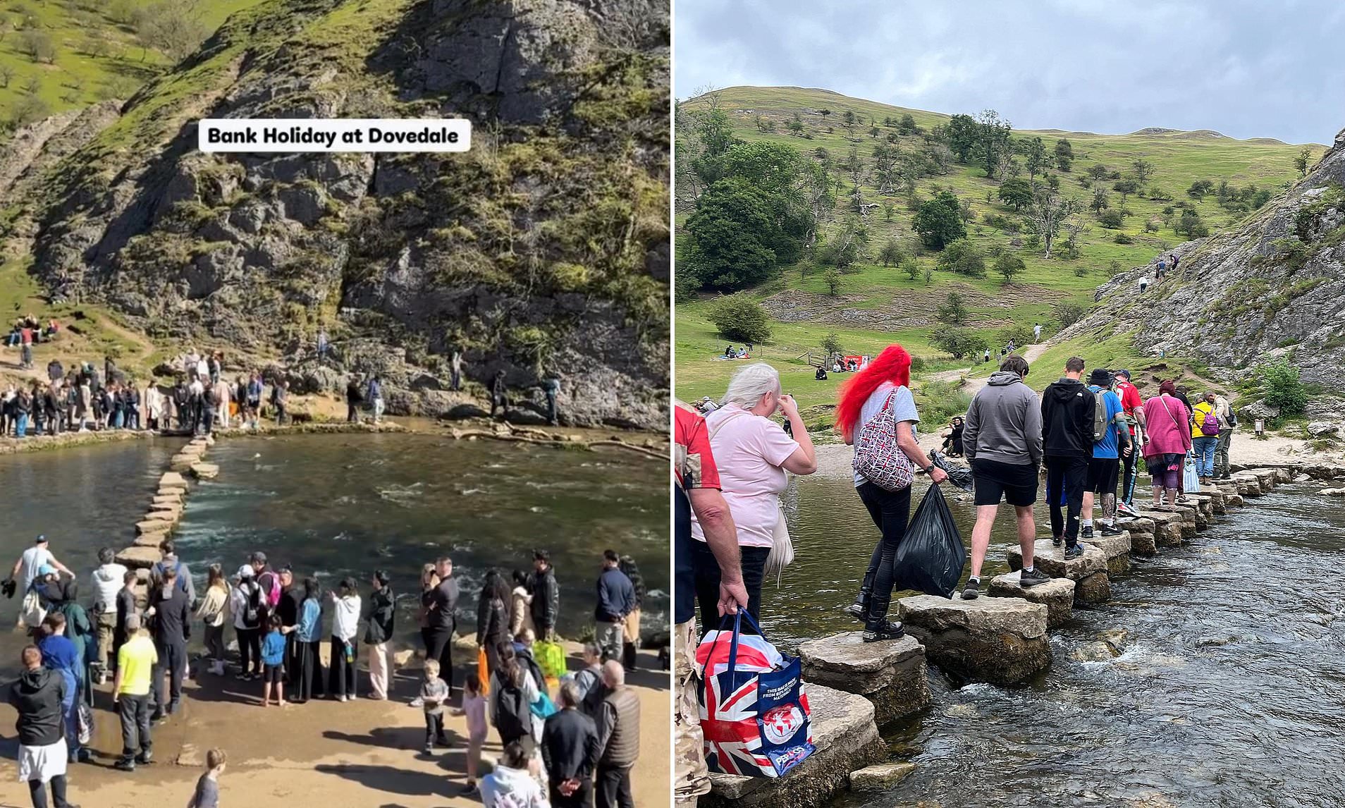 Peak District beauty spot is 'under siege' by hordes of day trippers 'leaving rubbish'