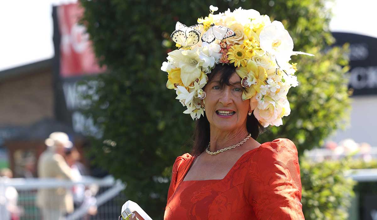 Irish Oaks Best Dressed Lady shares lavish prize with groom-to-be son
