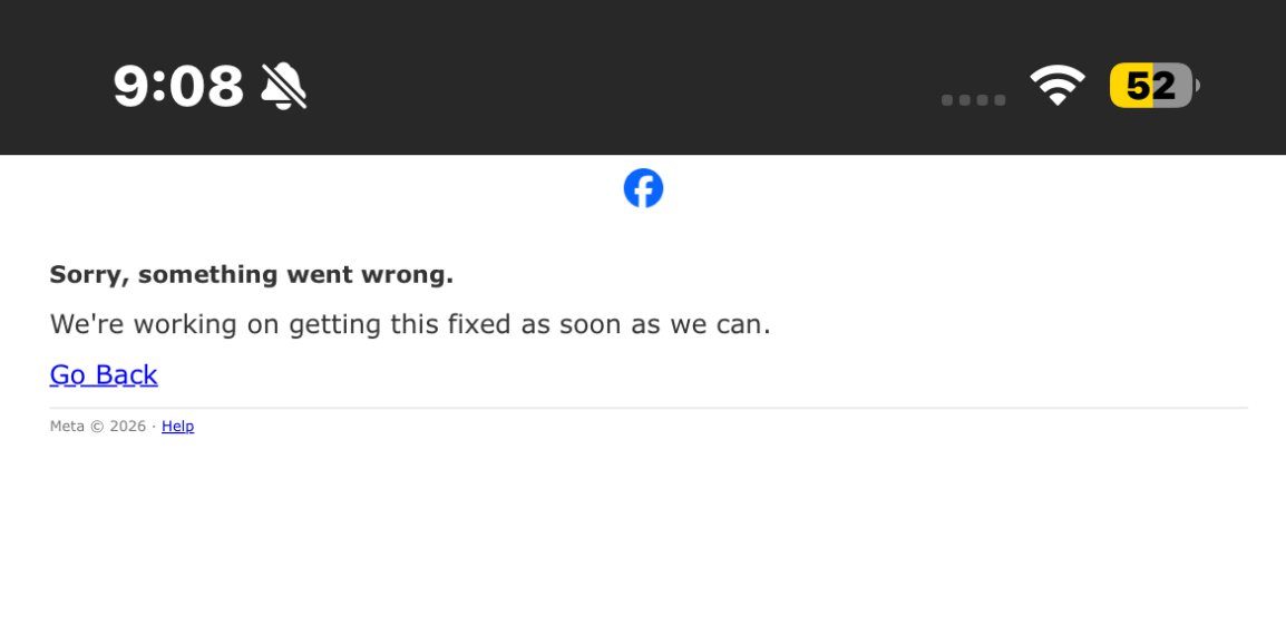 Facebook and Instagram ‘down’ after users report widespread Meta outage