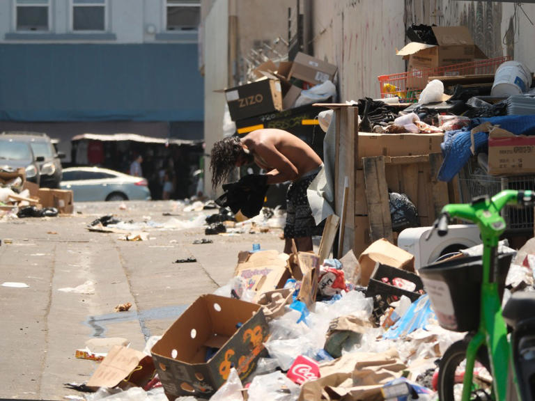 The MacArthur Park trash disgrace