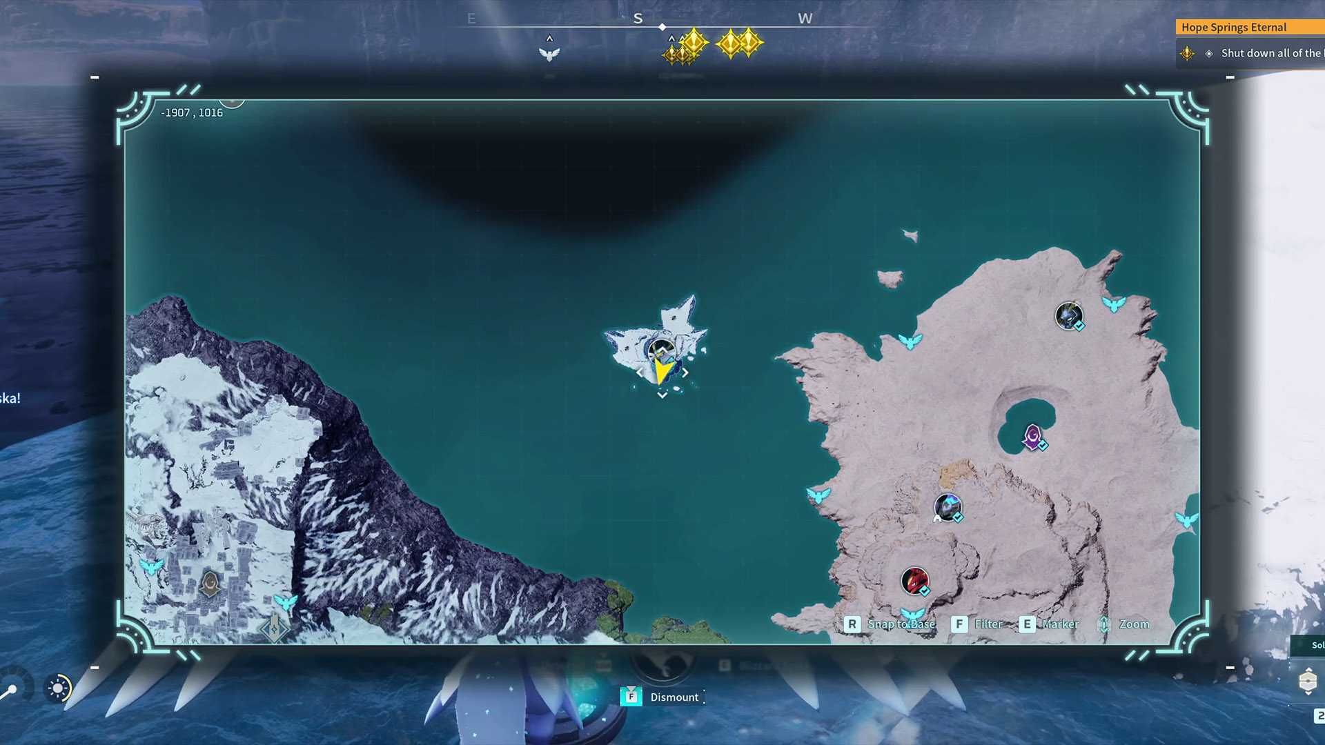 Palworld Coralum Map
