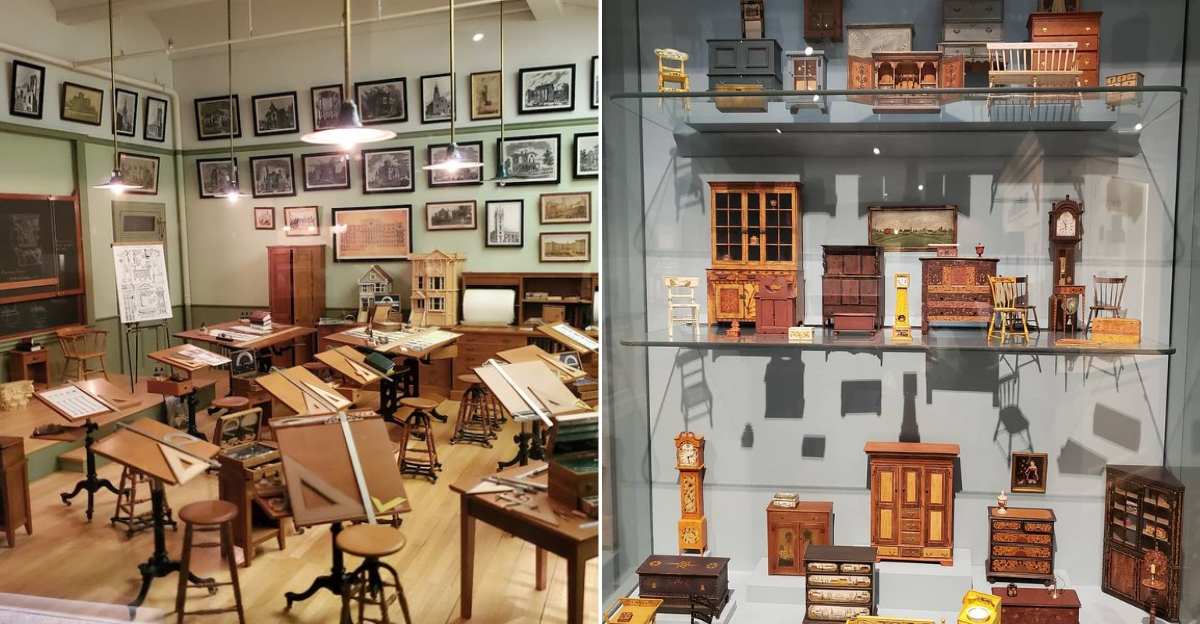 This Missouri Museum Makes You Feel Giant Inside Rooms Built At Fine-Scale Miniature Size