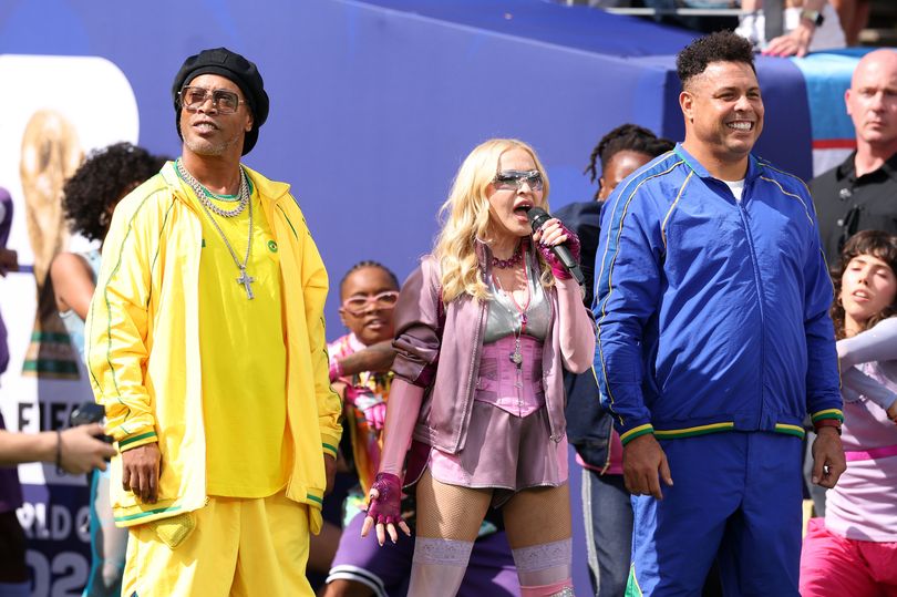 Madonna performed at the FIFA World Cup 2026 halftime show and brought out Ronaldinho and Ronaldo