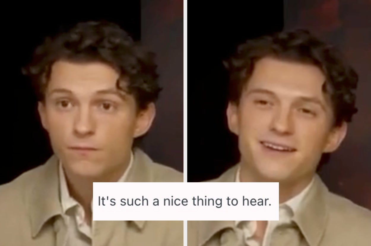 People are loving how Tom Holland handled a comment about sobriety