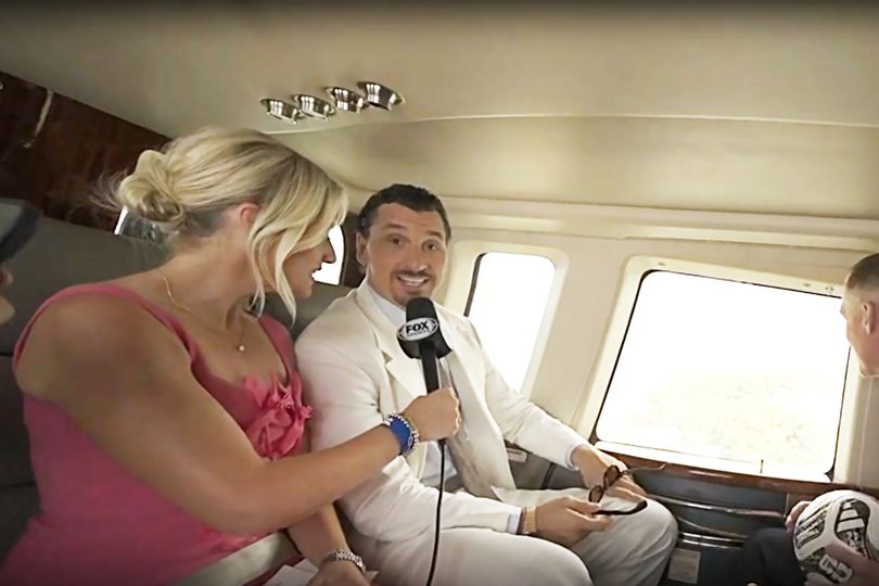 Zlatan Ibramovic made the surprise admission while on a helicopter