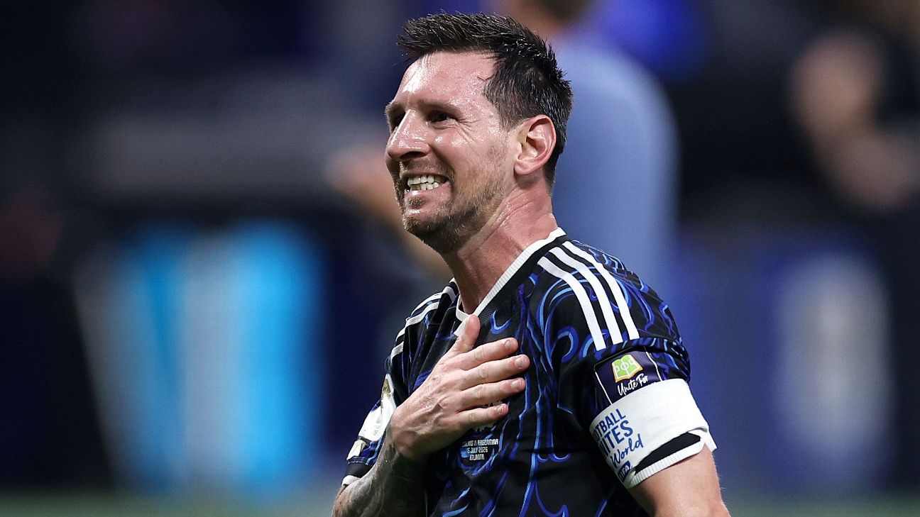 Lionel Messi: England clash left Argentina running on fumes before ...