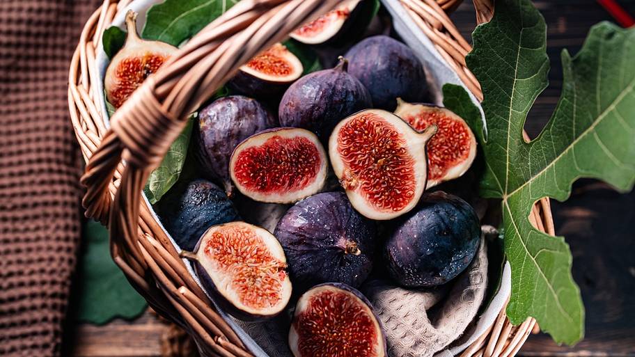 Figs in a basket