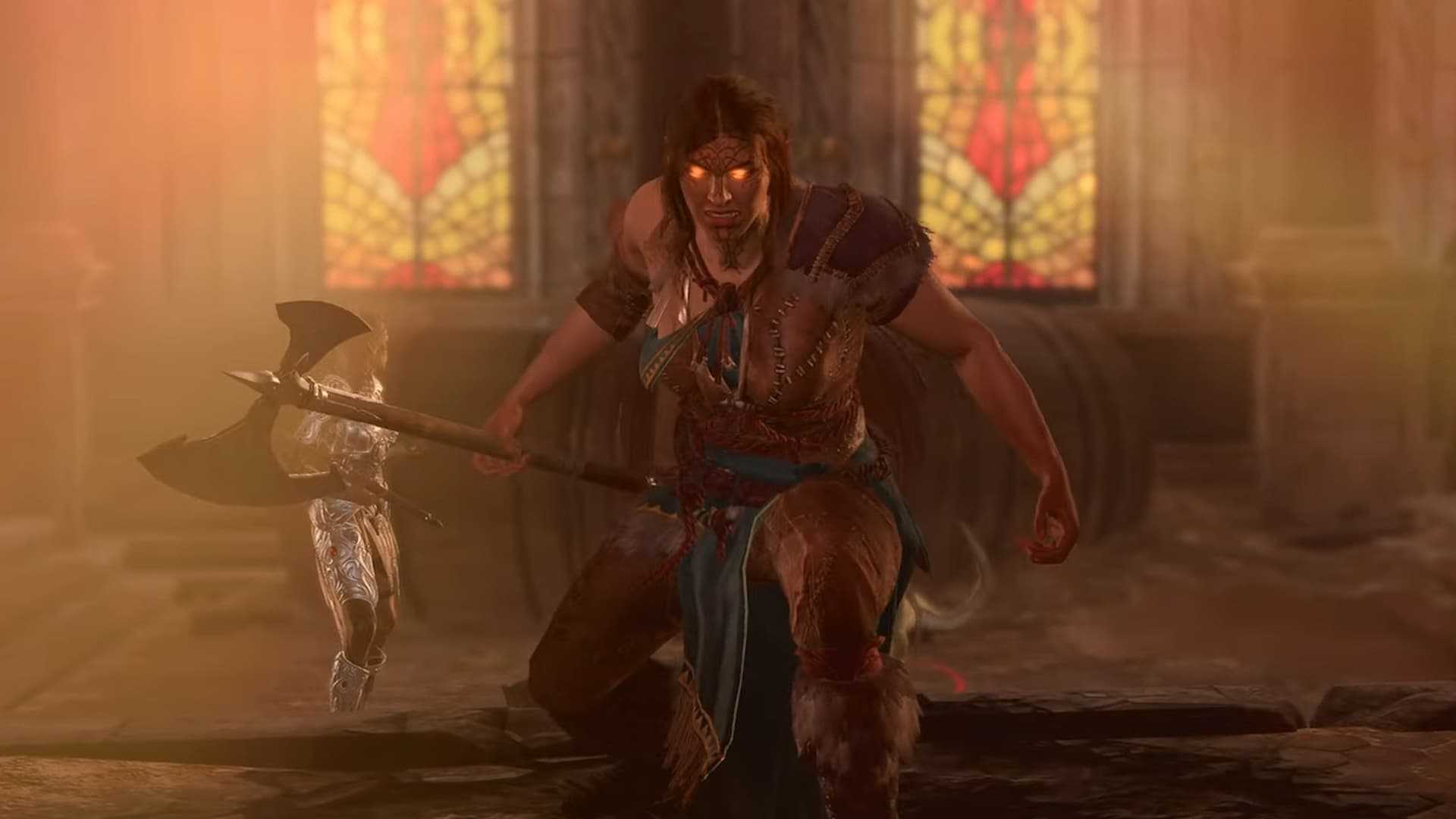 Baldur's Gate 3 Barbarian Path of the Giant Warrior