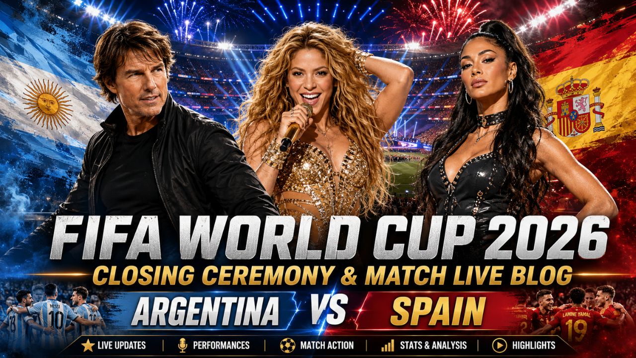 Argentina 0-0 Spain, FIFA World Cup 2026 final live: Lionel Messi's ...