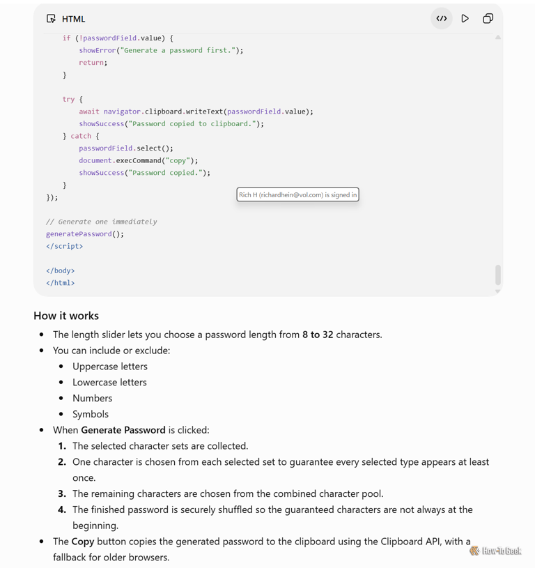 I asked Claude, ChatGPT, and Gemini to build a password generator—one ...