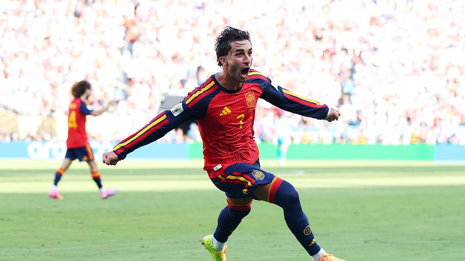Ferran Torres is a history maker for Spain as they become world champions