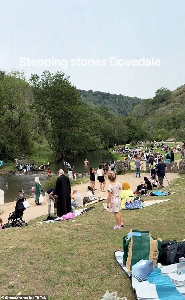 But locals have claimed that a minority of people visiting the beauty spot leave behind waste and damage the local environment