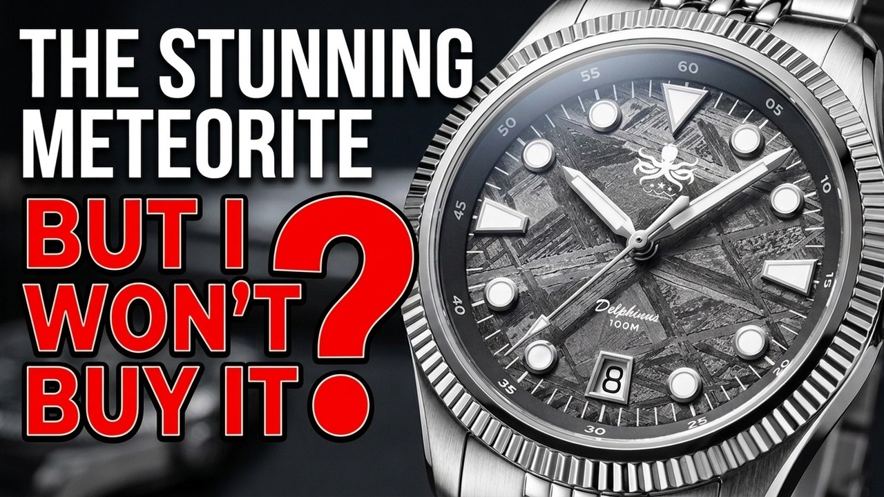 The appeal of a meteorite dial luxury watch