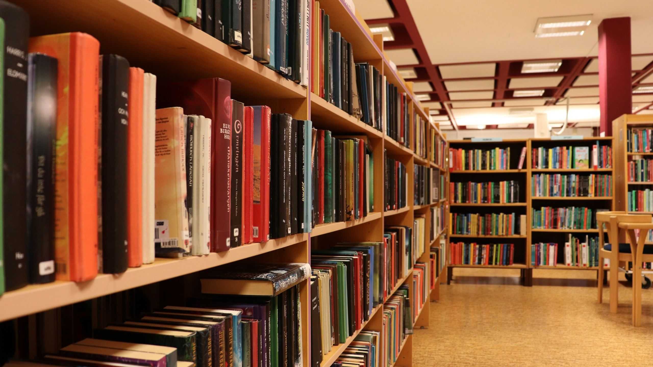 books on a shelf