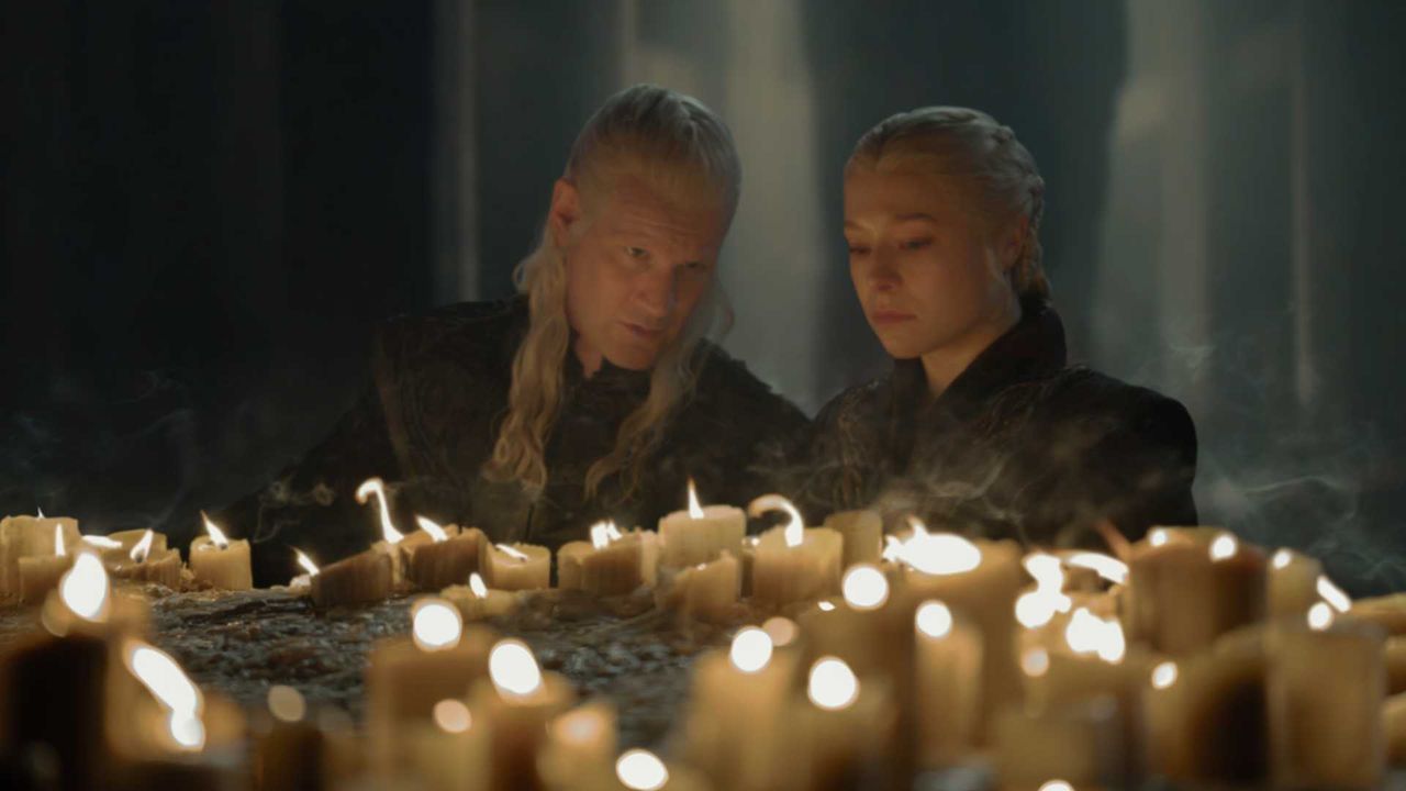 Matt Smith and Emma D'Arcy in House of the Dragon season 3 episode 5