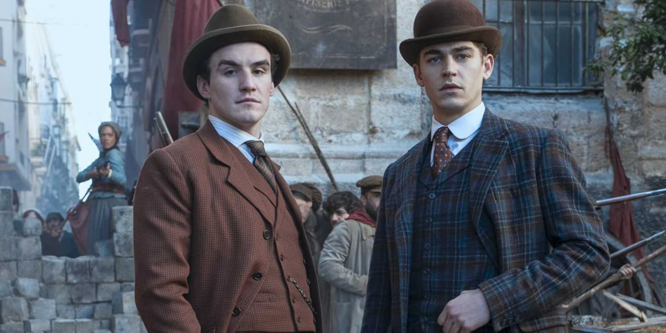 Holmes and Moriarty in Young Sherlock