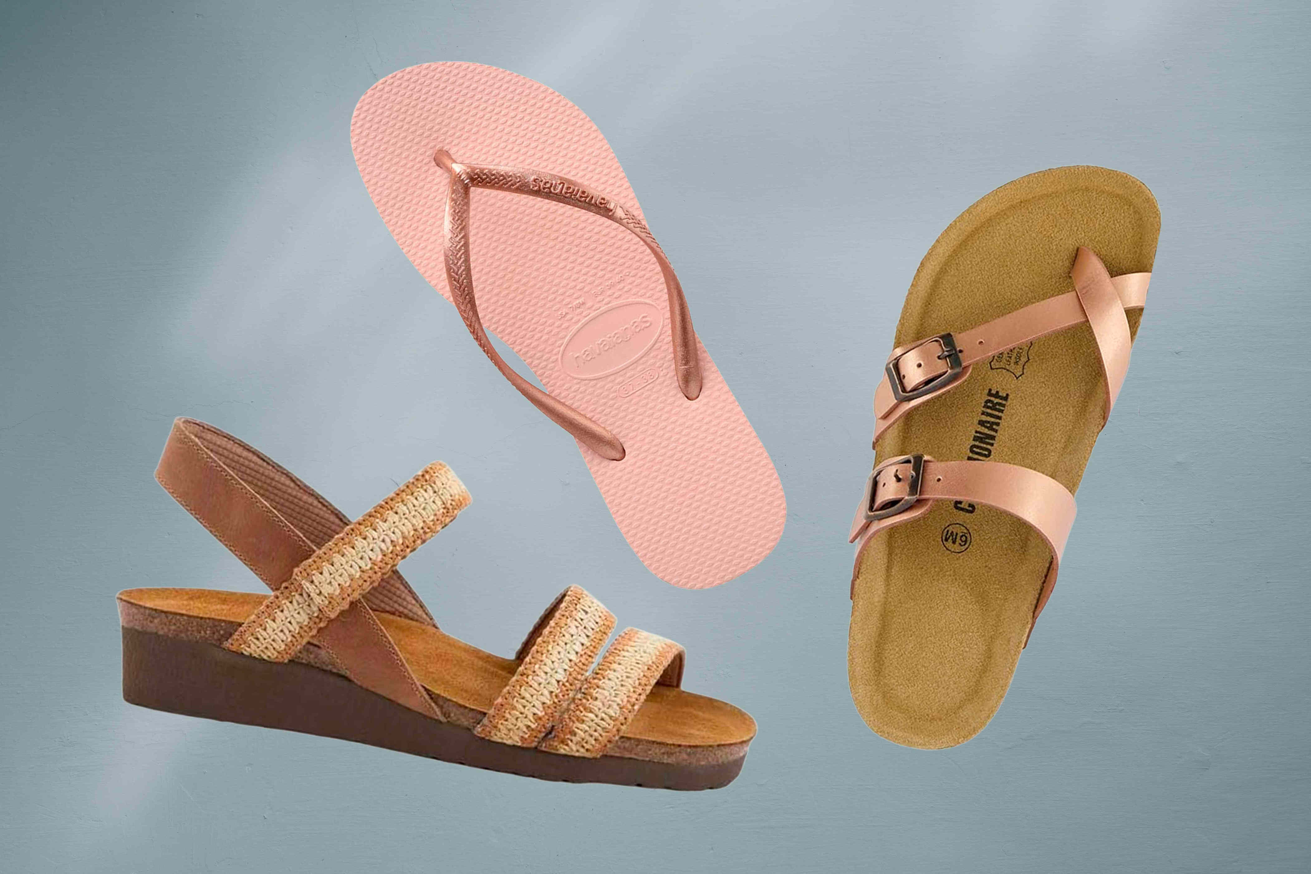 These 12 comfy, wear-everywhere sandals are dominating our editors’ summer wardrobes—starting at $14