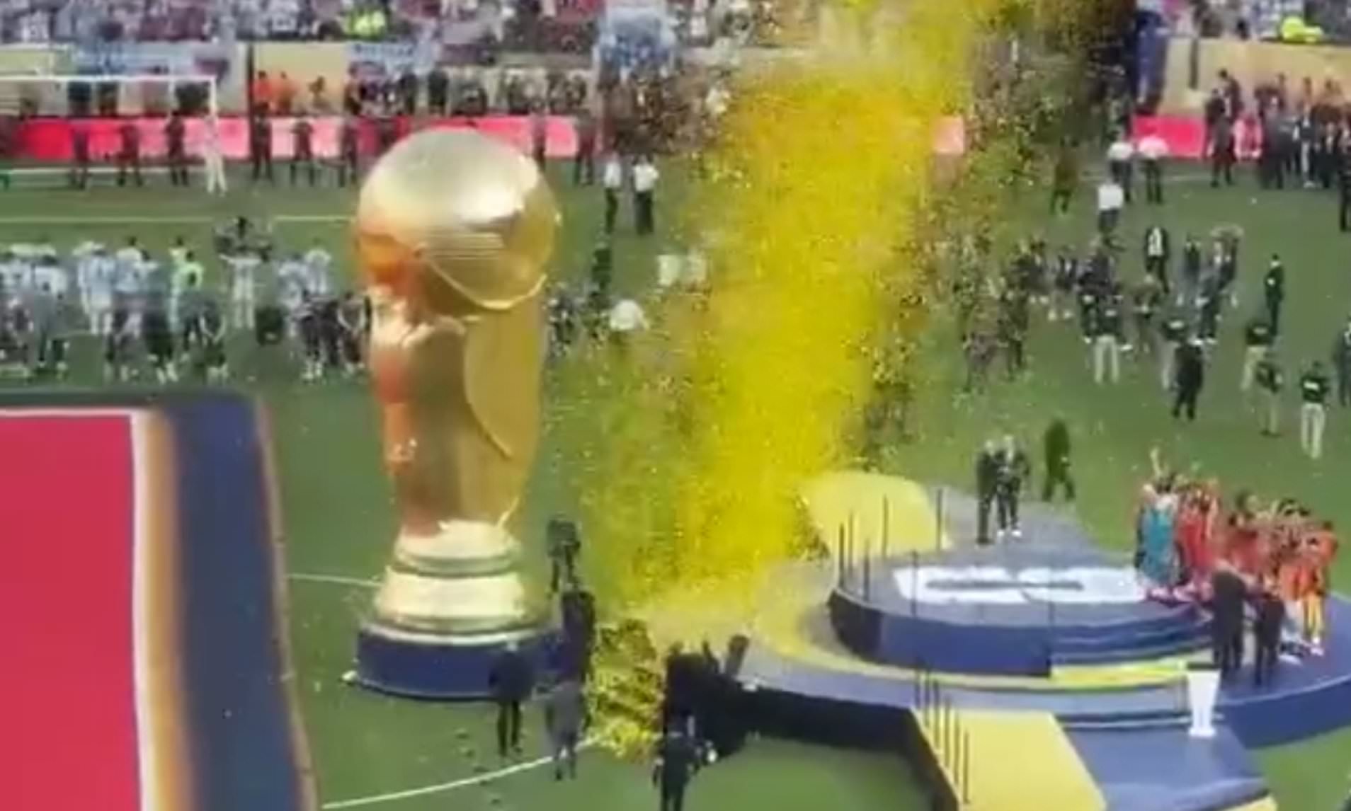 Bitter Argentina stars ignore Spain's trophy lift as lip-reader reveals what Otamendi said to Rodri
