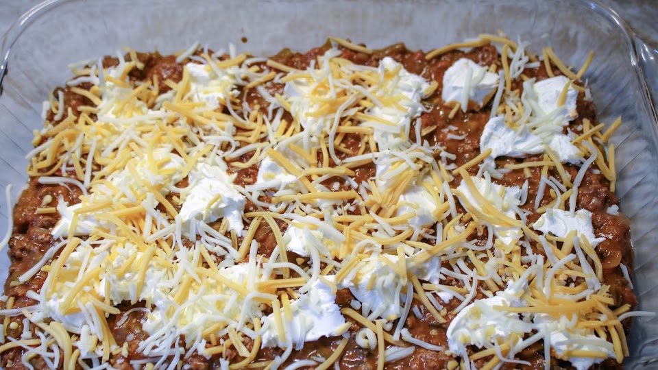 direction photo for Mexican Lasagna Chip Dip