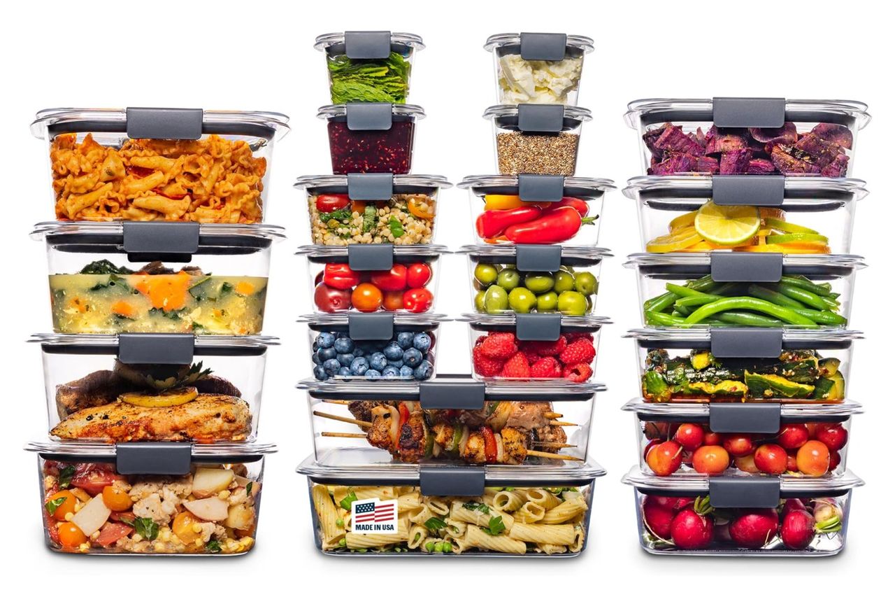Rubbermaid Brilliance Bpa Free 44 Piece Food Storage Containers Set