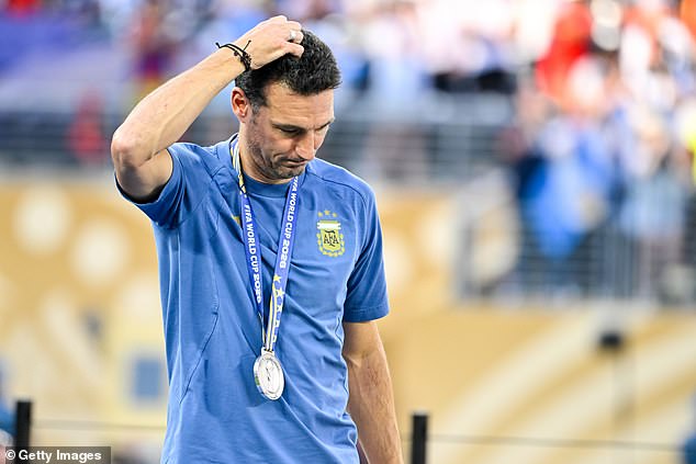 Lionel Scaloni's future as Argentina boss is doubtful after failing to beat Spain