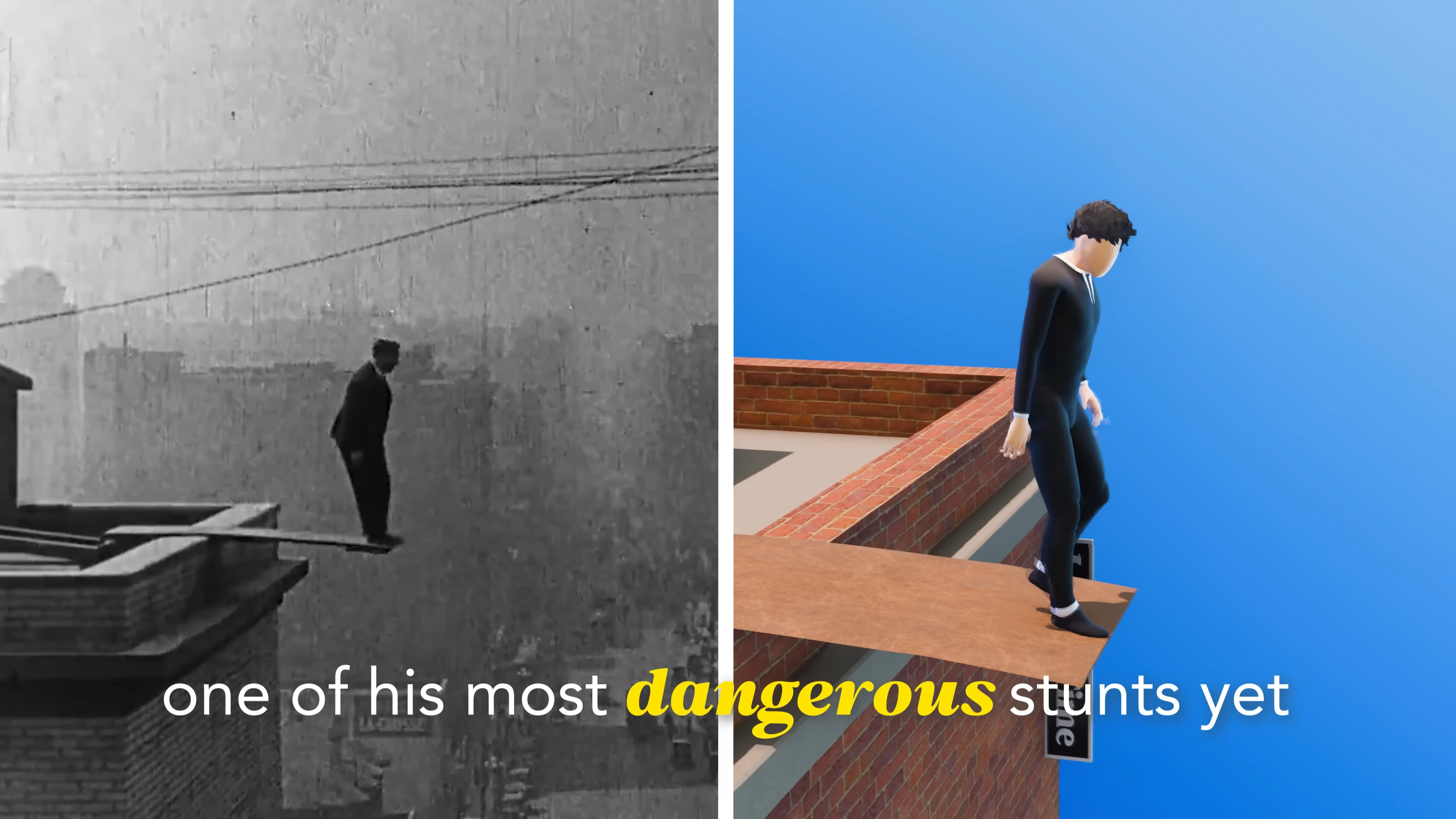 These movie stunts look fake - but they were completely real