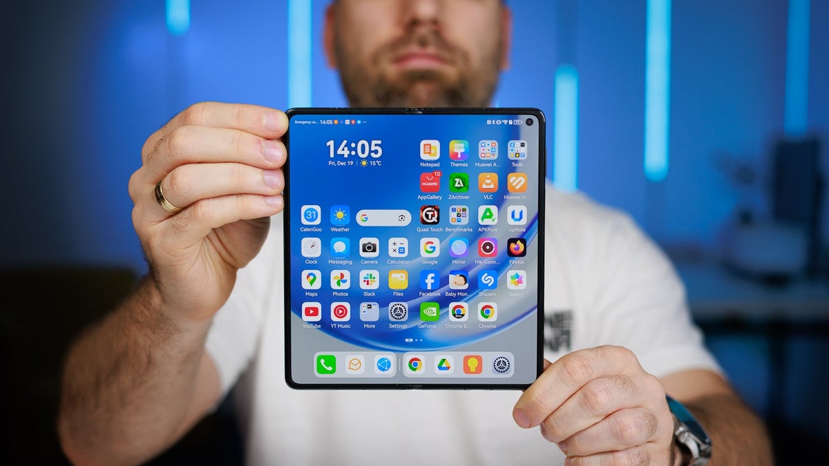 The Huawei Mate X7 is clearly one of the world's best-selling foldables. | Image by PhoneArena