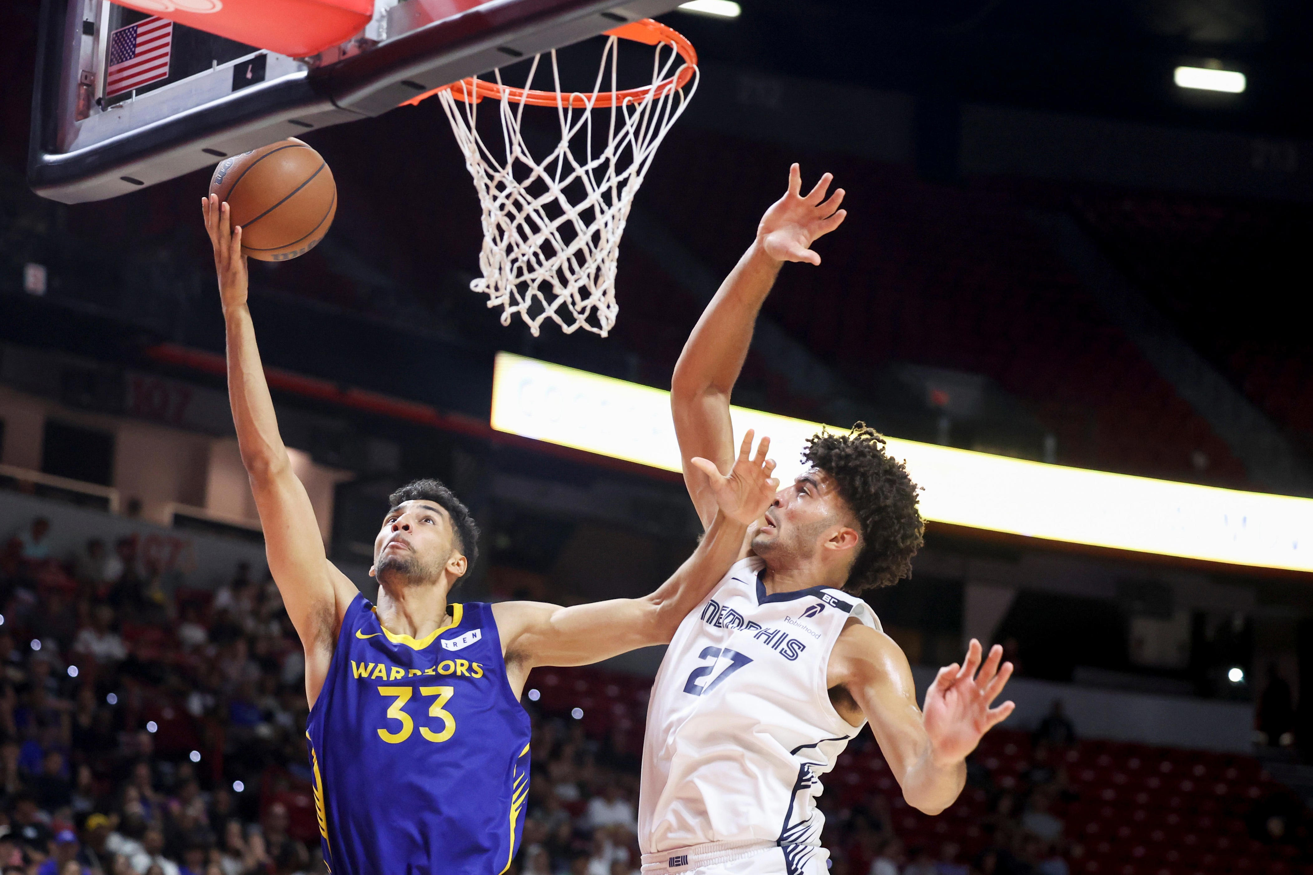 Grizzlies falter in 4th quarter, fall to Warriors in summer league ...